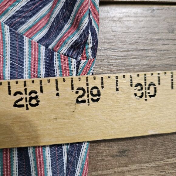 Ralph Lauren Shirt Mens XL Blake Striped Long Sleeve Button Down Cotton Career - Picture 5 of 10